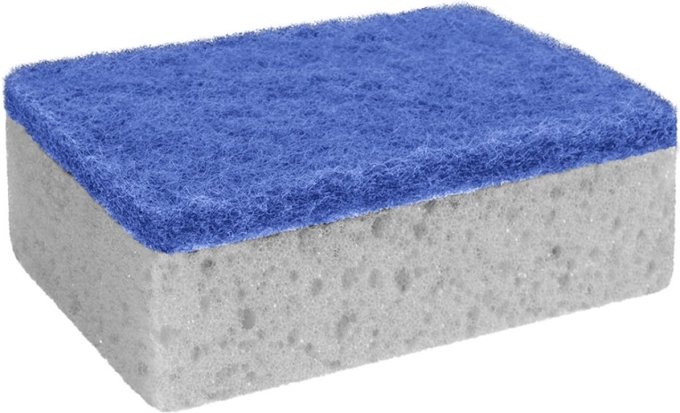 Indų plovimo kempinėlės PROTECT antibakterinės 9 × 7 × 3 cm, 10 vnt.
