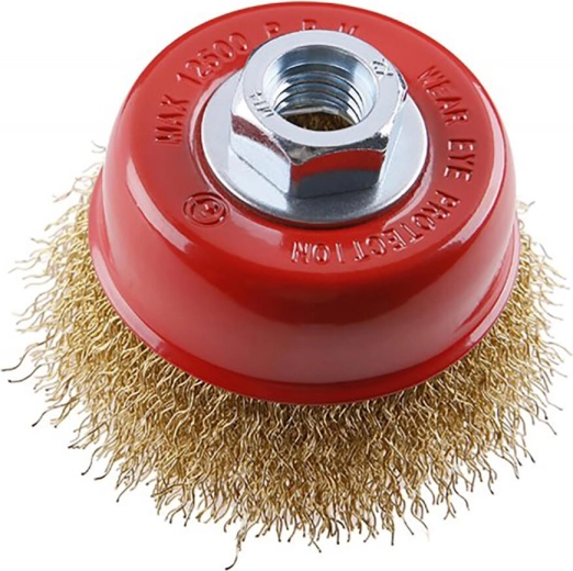 75 mm Cup Brush with Crimped Wire M14 FESTA