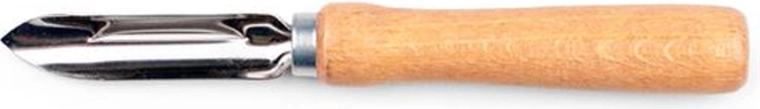 Bulvių skustukas TORO su lakuota medine rankena, 16 cm