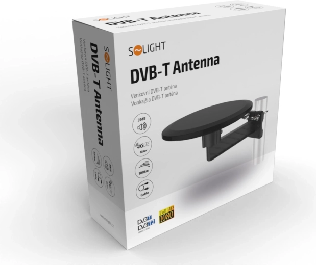 Powerful gain of up to 49 dB for stable reception