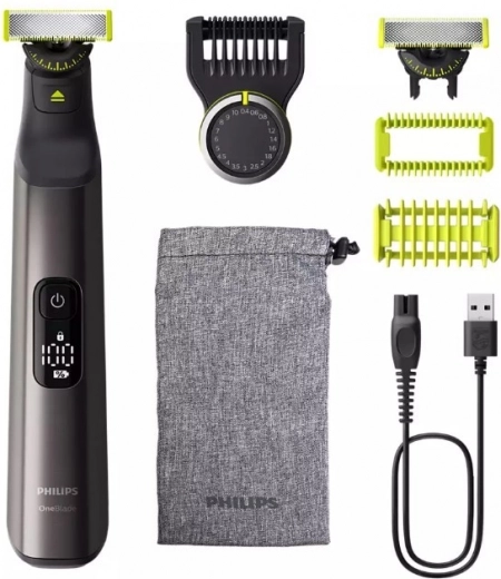 Philips OneBlade Pro 360 – universal trimmer and shaver for face and body