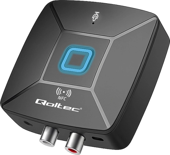 Belaidis garso siųstuvas ir imtuvas Bluetooth 6.0 su NFC, RCA ir 3,5 mm lizdu, su mikrofonu