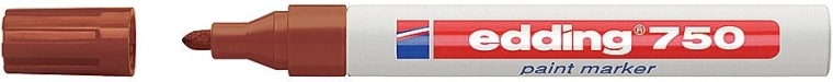 Edding 750 paint marker, brown