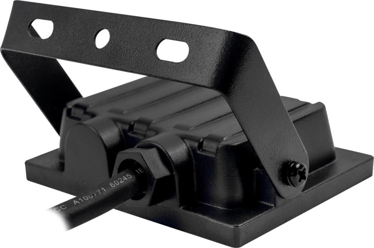 Wide 120° angle and adjustable bracket