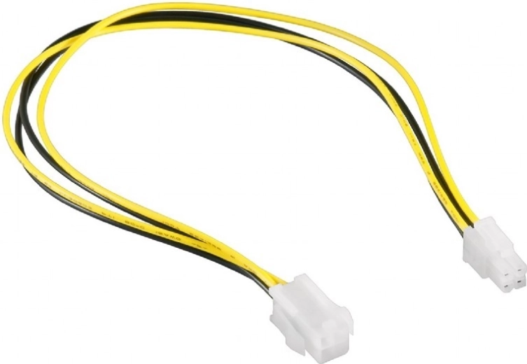 Vidinis ATX maitinimo prailginimo kabelis, 4 pin, 0,3 m