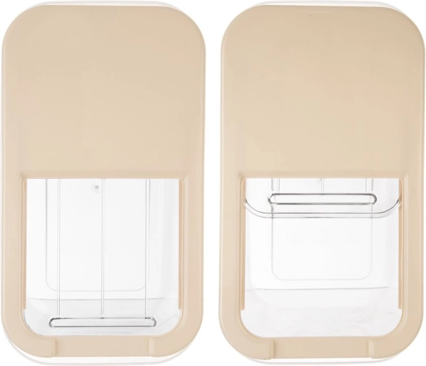 Transparent body to check contents