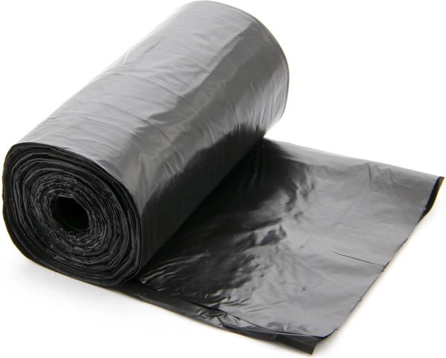 Šiukšlių maišai 60 l juodi 55 × 67 cm (50 vnt.)