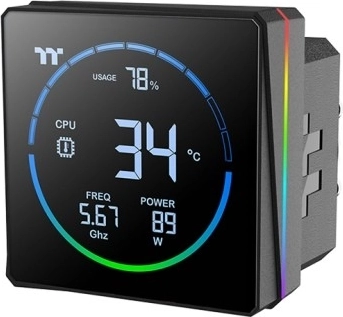 Segment LCD display on the pump