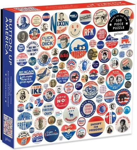 Galison puzzle Collage License Plates 1000 pieces