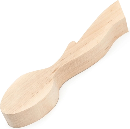BeaverCraft spoon carving blank – alder leaf shape