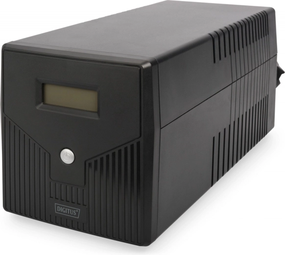 Backup power supply ups line-interactive with lcd 1500 va / 900 w, 4× schuko, avr, usb, rs232, rj45