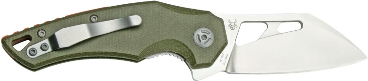 Micarta handle and pocket clip