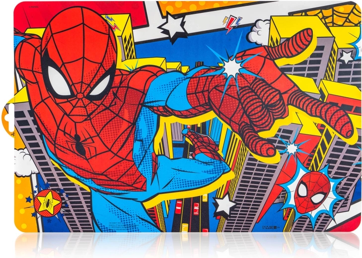 Plastikinė vaikiška stalo servetėlė Spiderman 43 × 28 cm