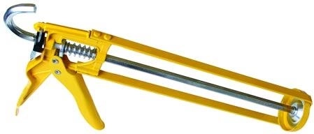 Dripless caulking gun for 310 ml cartridges
