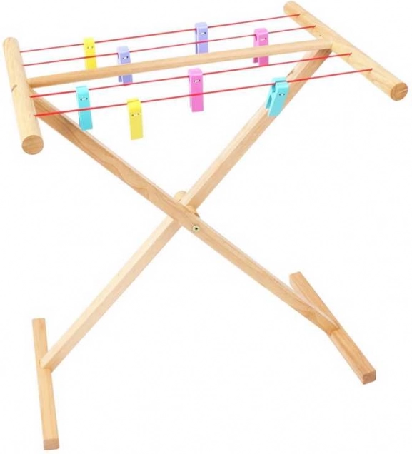 Medinė drabužių džiovyklė Bigjigs Toys