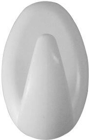 Savaime prilimpantys kabliukai QF tipas 1, 2, 3 – plastikas, 100 vnt.