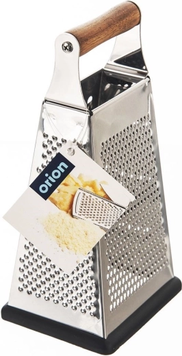 Patvarus nerūdijantis plienas ir patogi medinė rankena