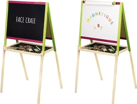 Jeujura wooden multifunctional creative board with accessories 56 × 43 cm