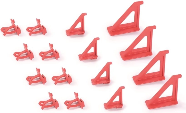 Įrankių laikiklių rinkinys BINEER HOOKS, 16 vnt.