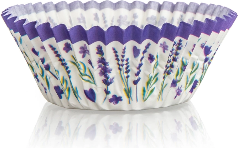 Popierinės keksiukų formelės LAVENDER, 60 vnt.