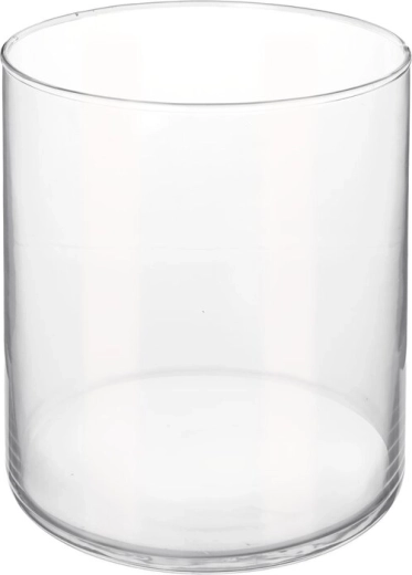 Skaidri stiklinė vaza 14,5 cm