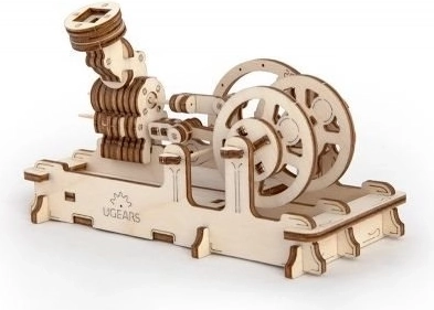 Wooden 3D Puzzle UGEARS Air Engine – Mechanical Model