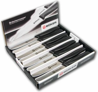 Böker Manufaktur set of 24 universal knives in a presentation box