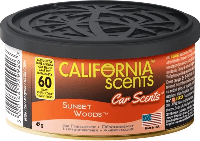 Car fragrance California Scents Sunset Woods