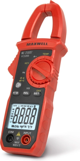 MAXWELL AC 400 A Clamp Multimeter with Automatic Range Selection