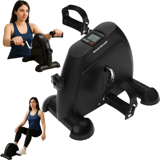 Reabilitacinis mini treniruoklis (rotopedas) 2in1 su LCD ekranu – 1 vnt.