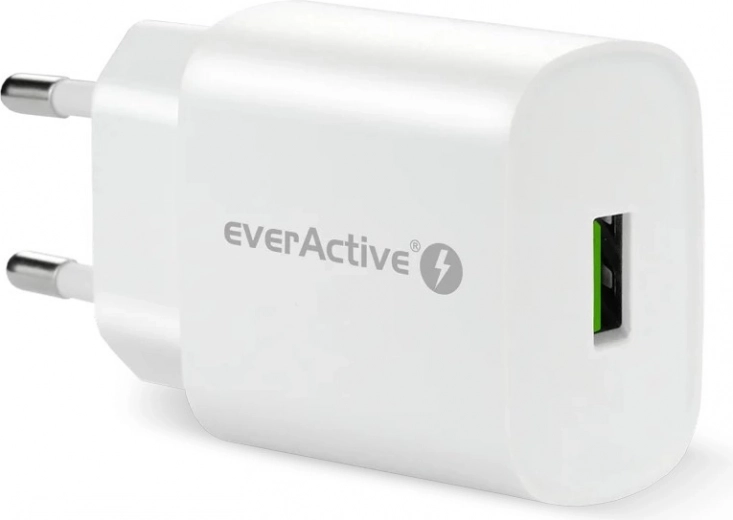 Balta USB įkroviklis 18W QC3.0