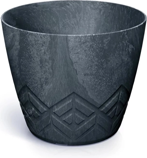 Areco Beton Effect Planter anthracite 17.8 cm