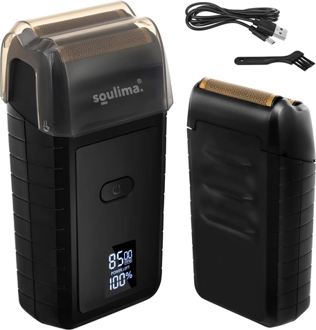 Elektrinė skutimosi mašinėlė SOULIMA su LED ekranu ir USB‑C