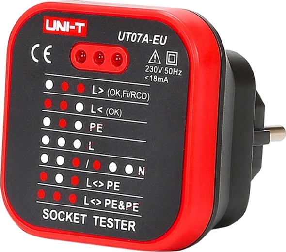 UNI-T UT07A-EU Socket Tester