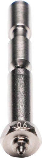 Didesnis greitis dėl 0,6 mm skersmens