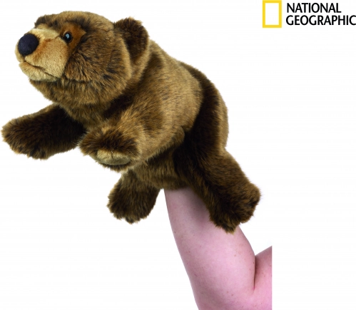 National Geographic Grizzly Bear Hand Puppet