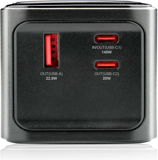 USB‑C iki 140 W be kompromisų