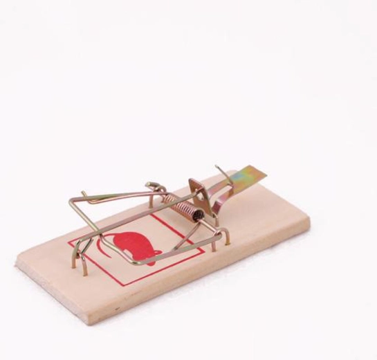 Wooden mouse trap, set of 3 pcs