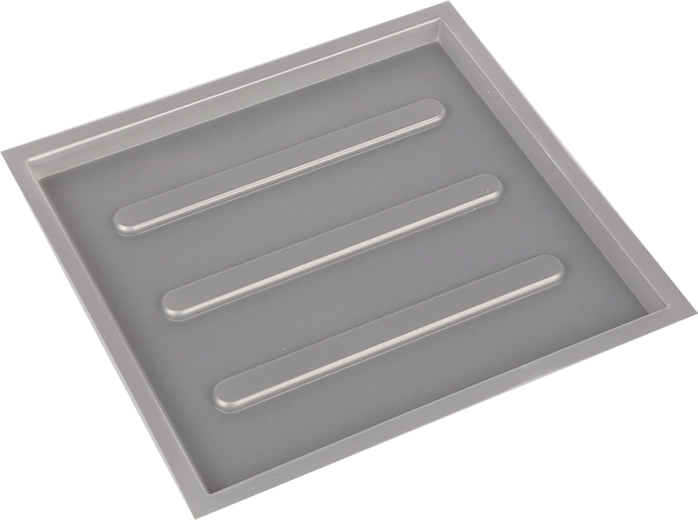 Metpol Silver Drip Tray 28 × 26.1 cm