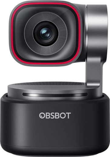 OBSBOT Tiny 3 4K webcam with AI tracking and gimbal