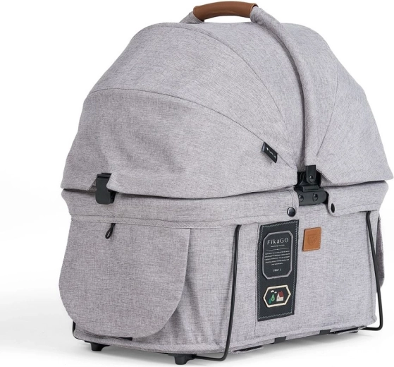 FIKAGO SWAY2 Carrier for Dogs and Cats – Grey Husky