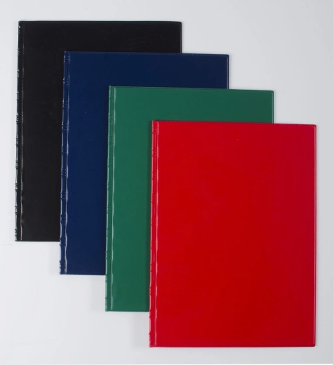 A4 Folder with Side Pocket Classic, assorted