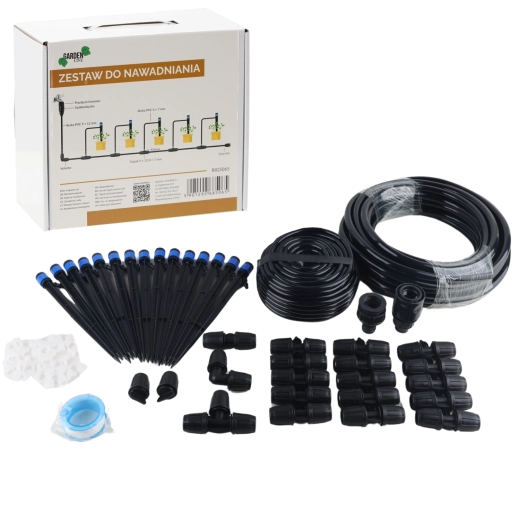 Drip Irrigation Kit with 15 Drippers