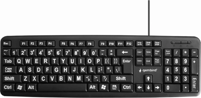 Standard USB Keyboard for Seniors