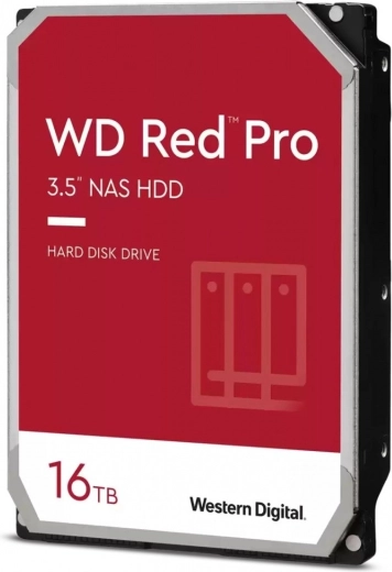 Kietasis diskas WD Red Pro 16 TB 3,5" SATA III 7200 aps./min 512 MB talpykla