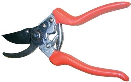 Aliumininės sodo žirklės su fiksatoriumi 20 cm