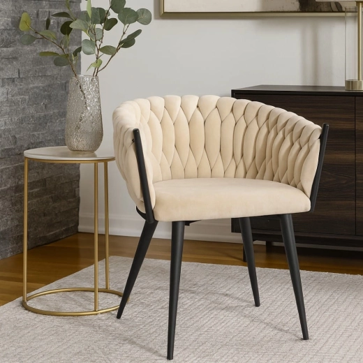 Velvety-soft comfort in beige