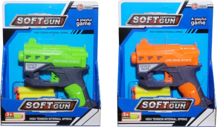 Plastic foam dart gun for kids