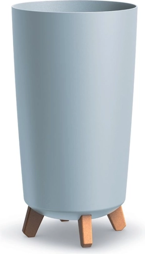 Gracia Tubus Slim Planter 24 cm light grey