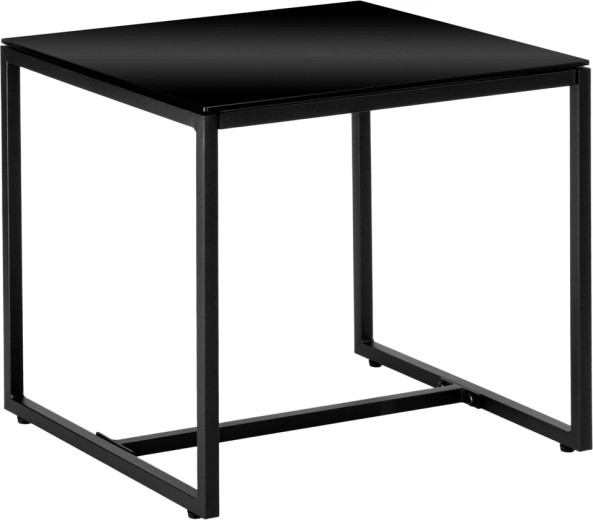 Durable table with tempered glass